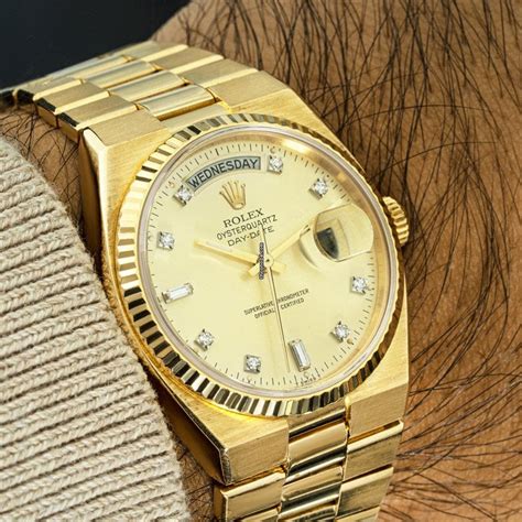 rolex oysterquartz link|rolex oysterquartz day date value.